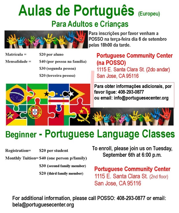 Portuguese Classes - Portuguese Organization for Social Services and ...