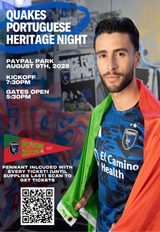 quakes portuguese heritage night