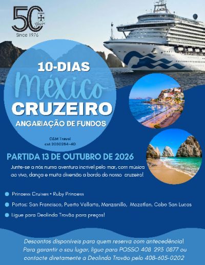 cruise with posso to mexico in october 2026